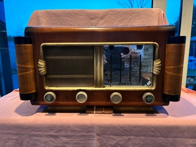 Radio Reela Prestige vintage, Art Déco, Antiquités & Art, Enlèvement