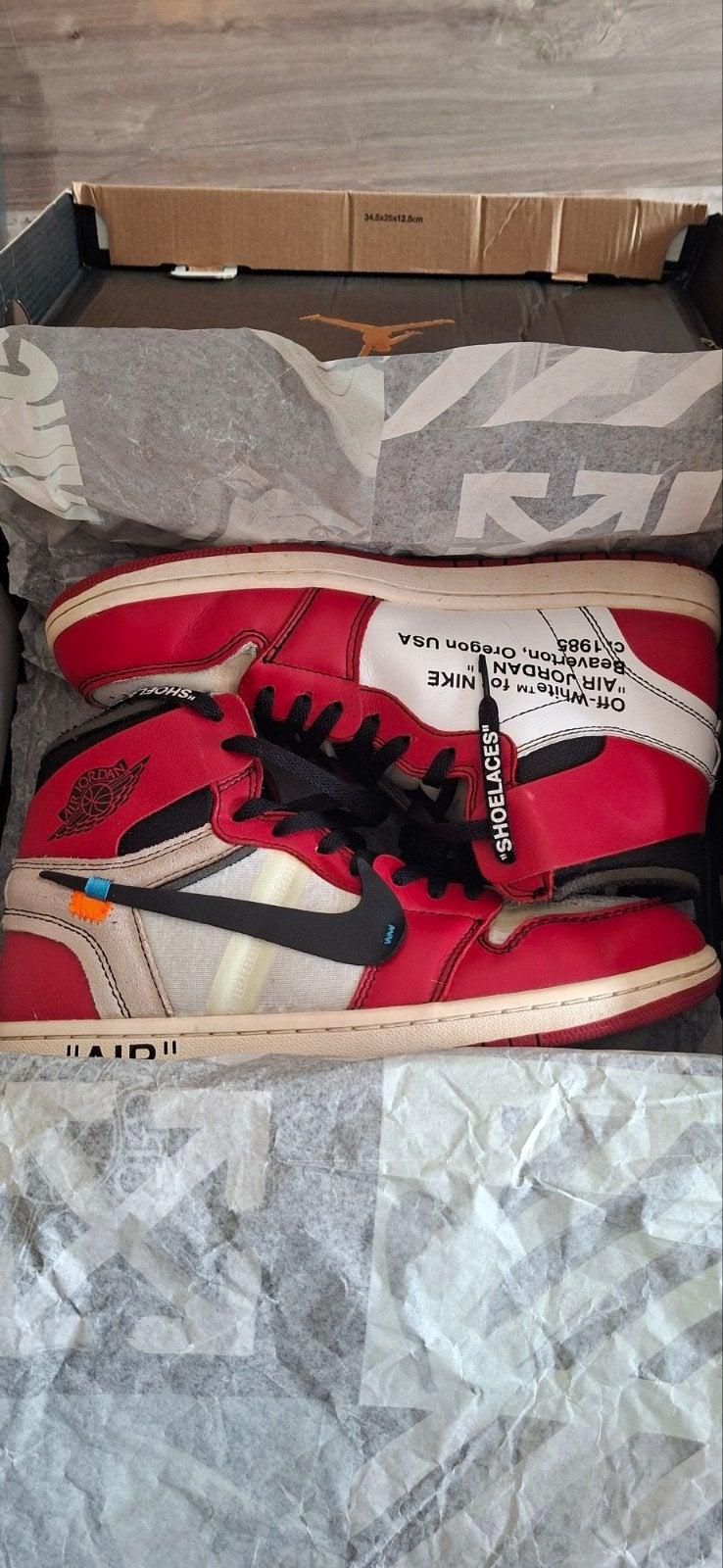 jordan off white 43, Ophalen