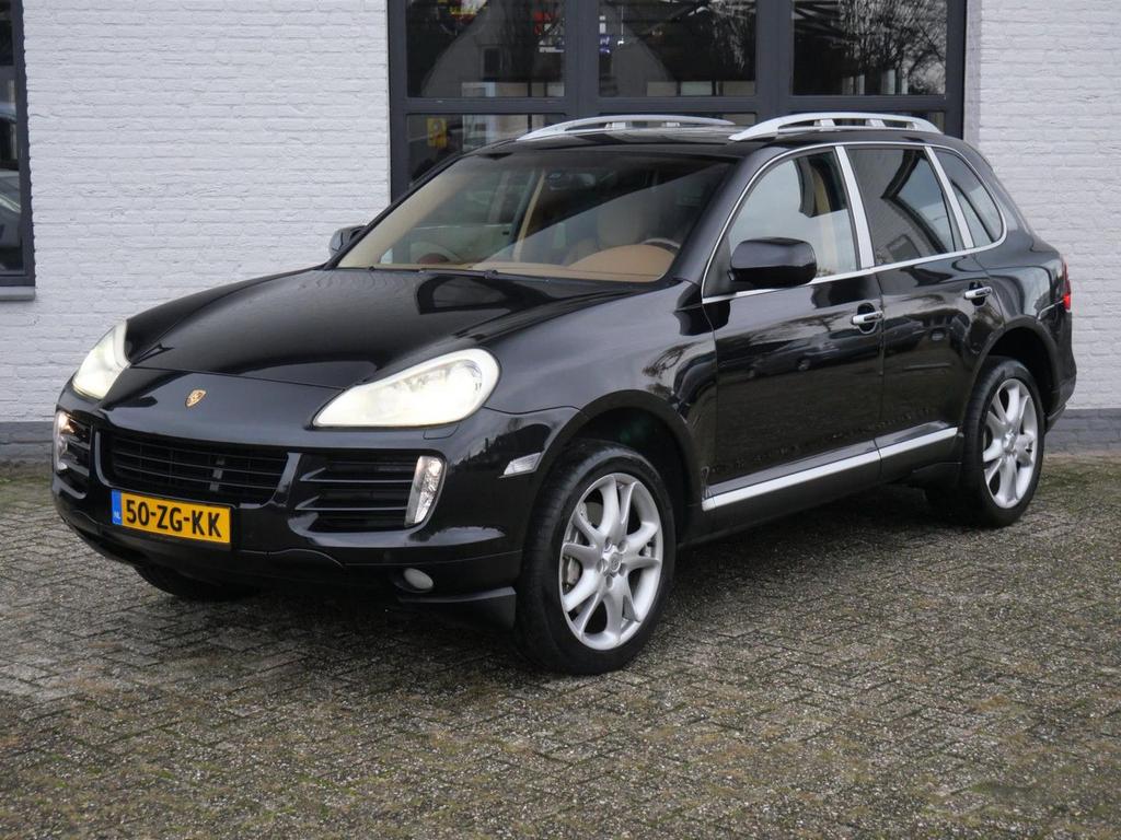 Porsche Cayenne 4.8 S Xenon Camera Pdc Origineel NL, Automaat, Cayenne, Parkeersensor, Zwart