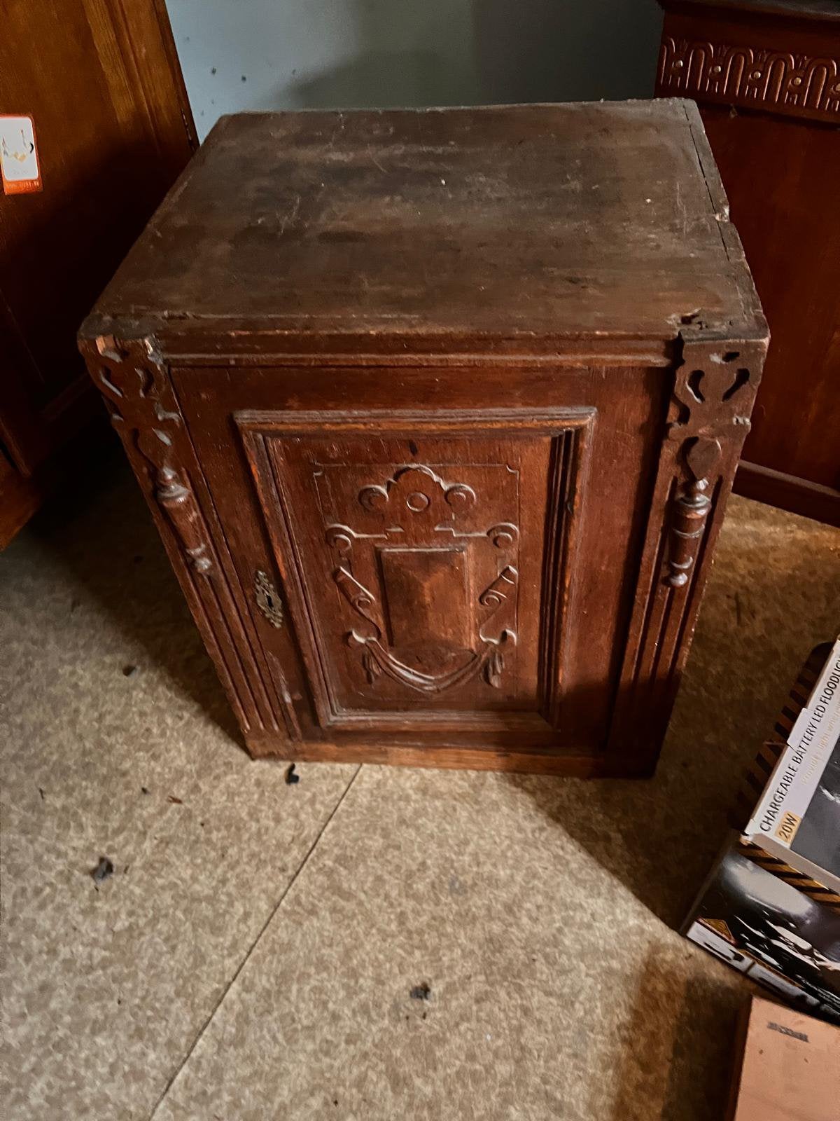 ARMOIRE EN CHÊNE 58,5x46,5x42,5 🪵, 45 à 65 cm, Enlèvement, Utilisé, 55 à 70 cm