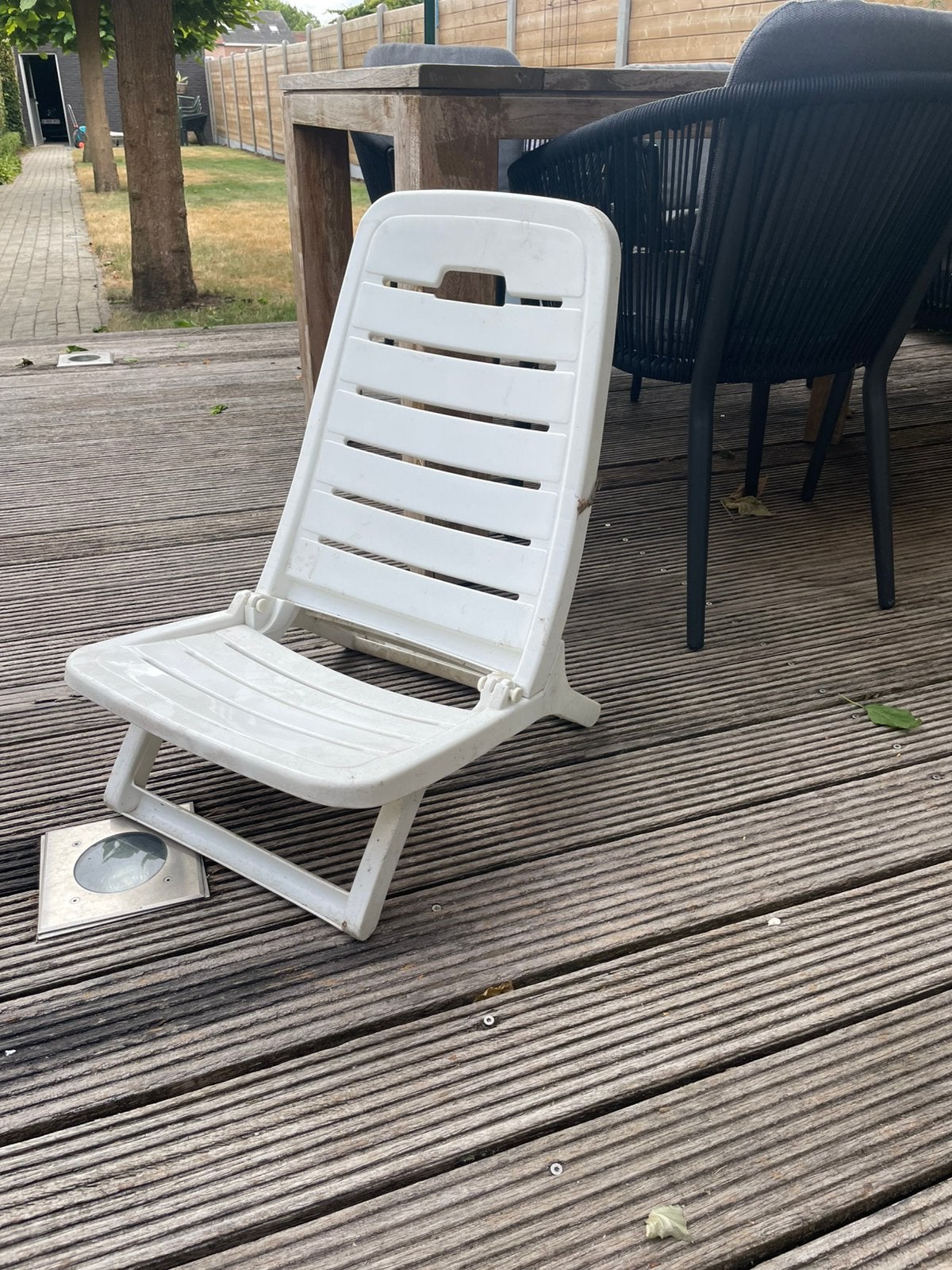 festivalstoel/kampeerstoel, Tuin en Terras, Ophalen, Zo goed als nieuw