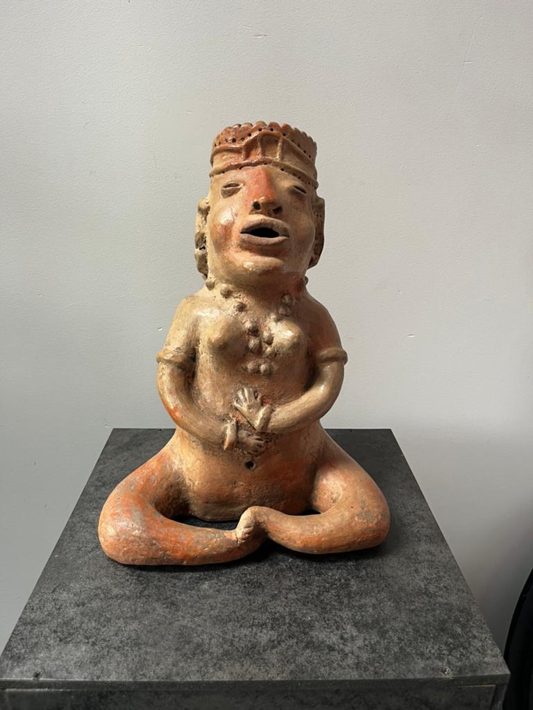 Statue précolombien en terre cuite, Antiquités & Art, Enlèvement ou Envoi