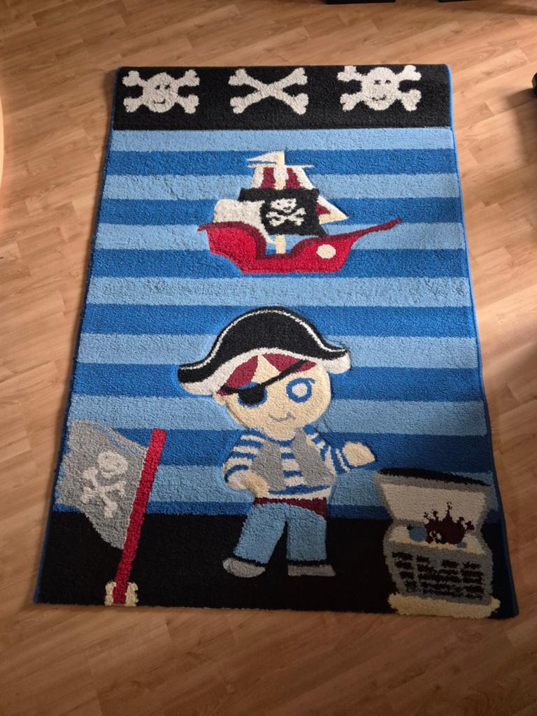 Piratentapijt 100  150, Huis en Inrichting, Stoffering | Tapijten en Vloerkleden, Ophalen