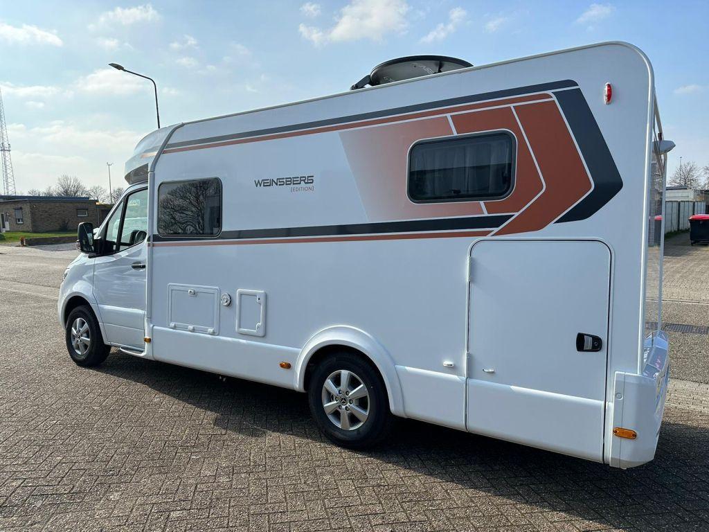 Weinsberg Pepper 640 MEG Sat, tv, zonnep,MBUX CE35, Caravans en Kamperen, Overige merken, Bedrijf, Half-integraal