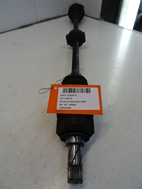 CARDAN AVANT DROIT (TRANSMISSION) Corsa B (73 / 78 / 79), Utilisé, Opel