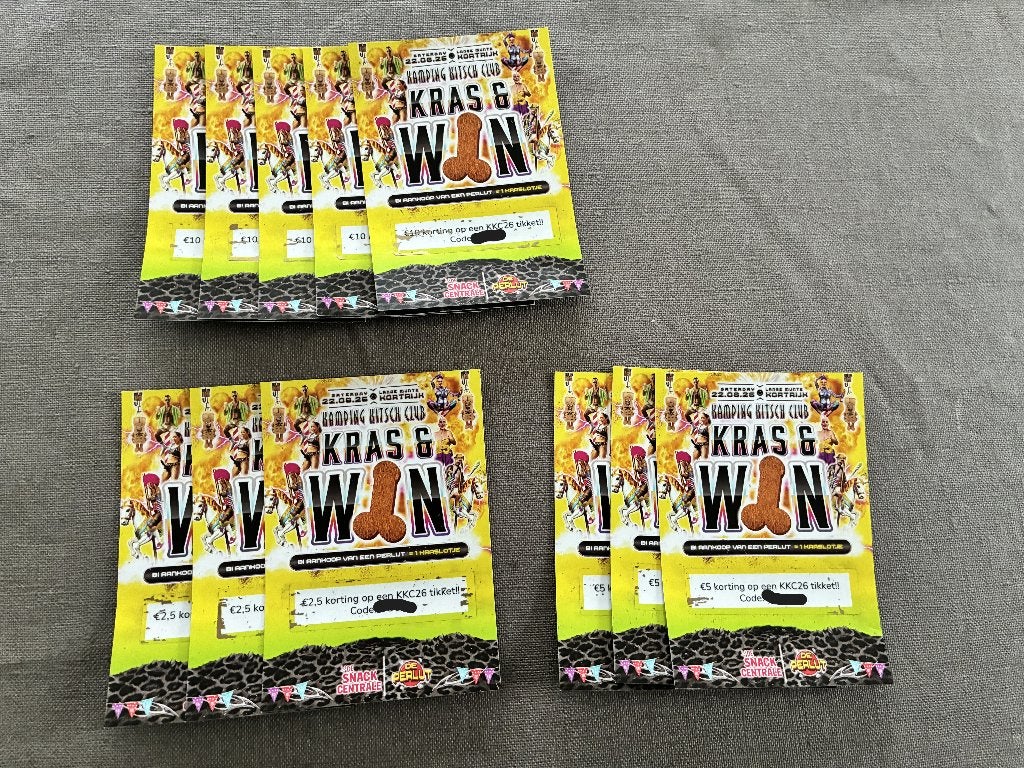 Ticketkorting Kamping Kitch Club 2026, Tickets en Kaartjes
