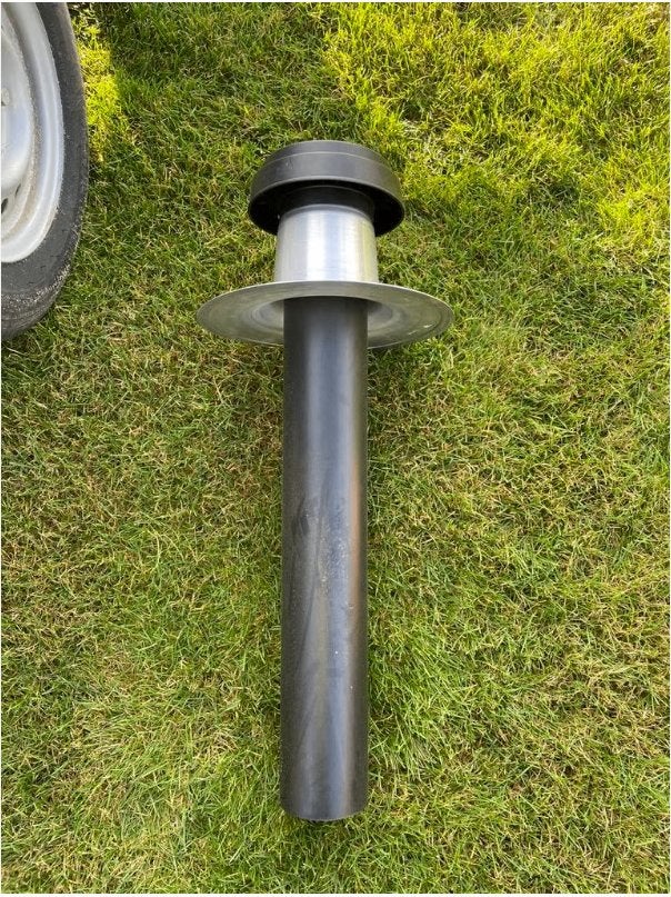 Dakdoorvoer ventilatie nieuwe diameter 100, Ophalen, Nieuw, Ventilator en Afzuiger