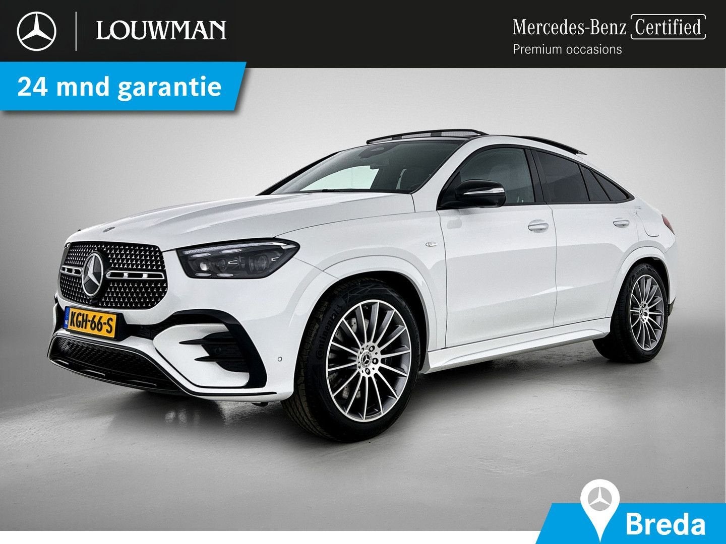 Mercedes-Benz GLE 400 Coupé e 4MATIC AMG Plug-In Hybride | A, Automaat, Zwart, GLE, Wit