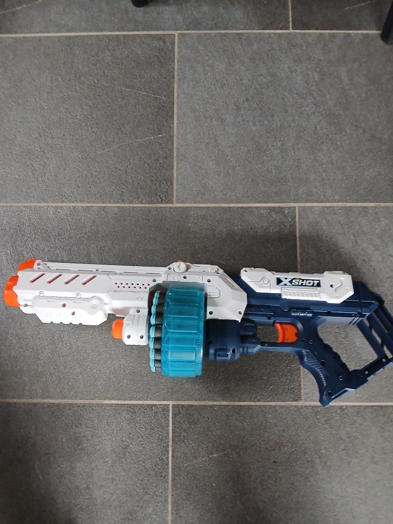 X-shot speelgoedgun, Enlèvement, Comme neuf