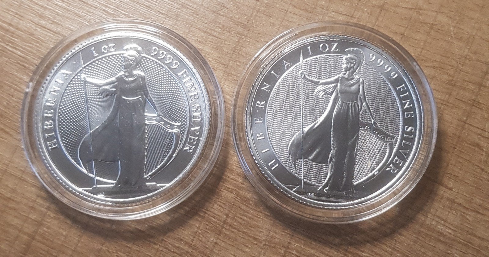 Britannia 2022 et 2024 en argent 1 oz, Enlèvement ou Envoi, Série, Argent