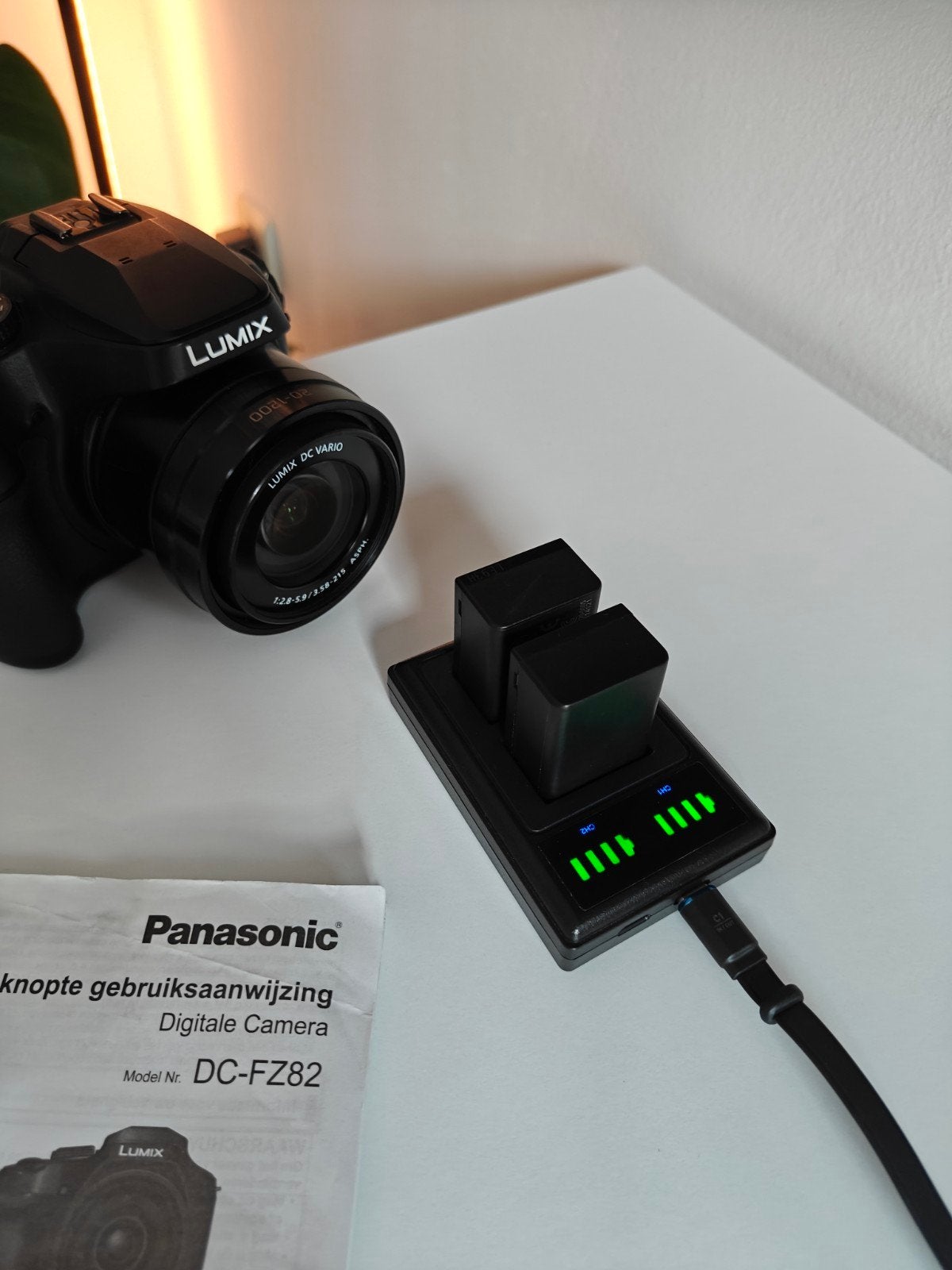 Panasonic Lumix DMC-FZ82 Camera (60X optische super Zoom), Ophalen, Gebruikt, Panasonic, Bluetooth