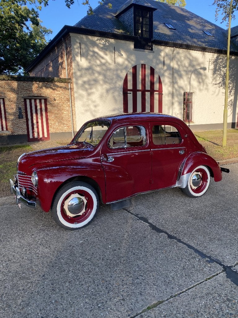 Renault 4CV grand luxe - 1951 met Gordini motor 4 vitesses, Beige, Renault, Handgeschakeld, Particulier