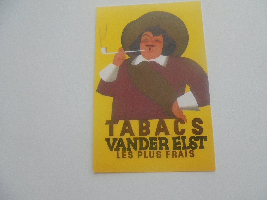 reclamekaart-tabacs vanderelst, Envoi, 1940 à 1960, Non affranchie, Autres thèmes