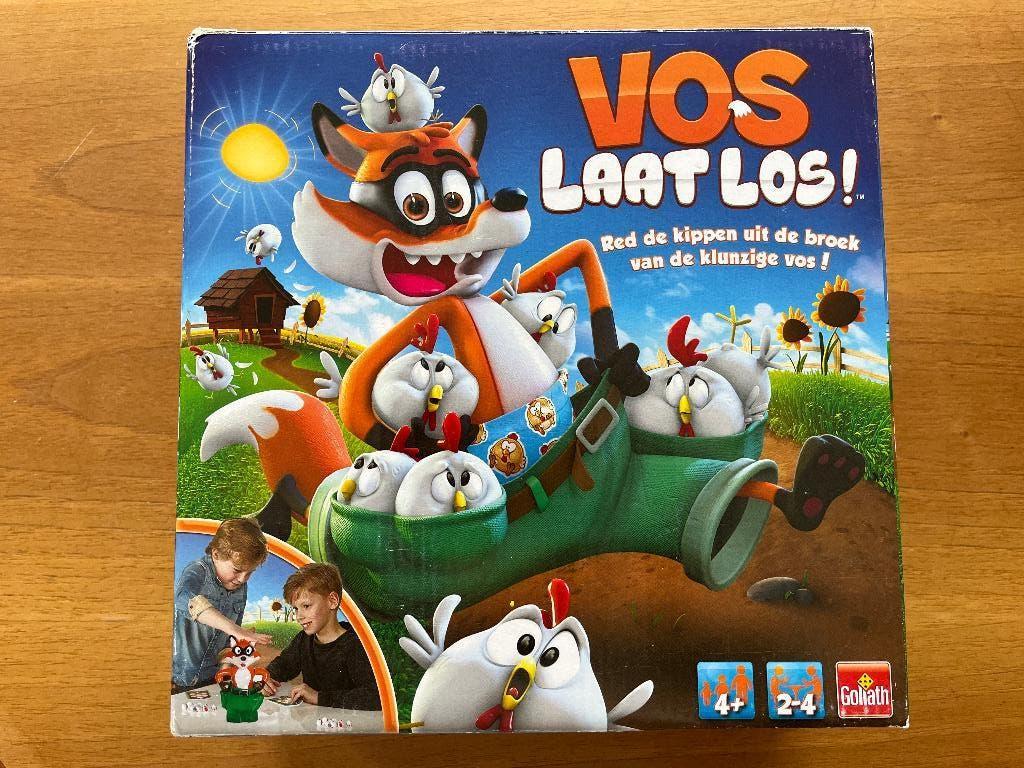 spel Vos laat los, Hobby en Vrije tijd, Een of twee spelers, Ophalen of Verzenden, Zo goed als nieuw, Goliath