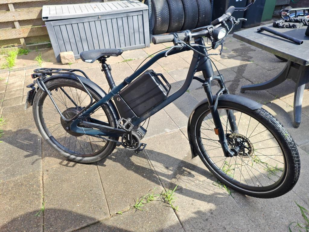 KLEVER X PINION 45 SPEED PEDELEC EBIKE 12-SPEED 2021 12000KM, Autres marques, 50 km par batterie ou plus, 59 cm ou plus, Enlèvement