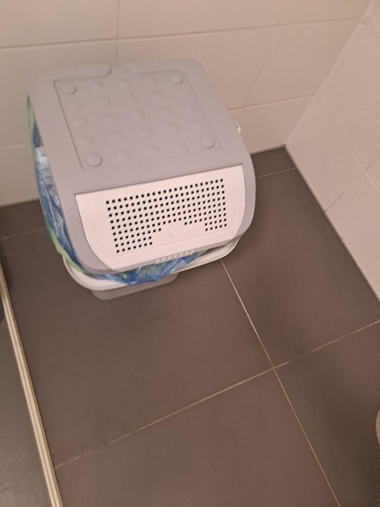 Incontinentie emmer Ecoplast, Huis en Inrichting, Emmers, Ophalen, Kunststof, Met deksel