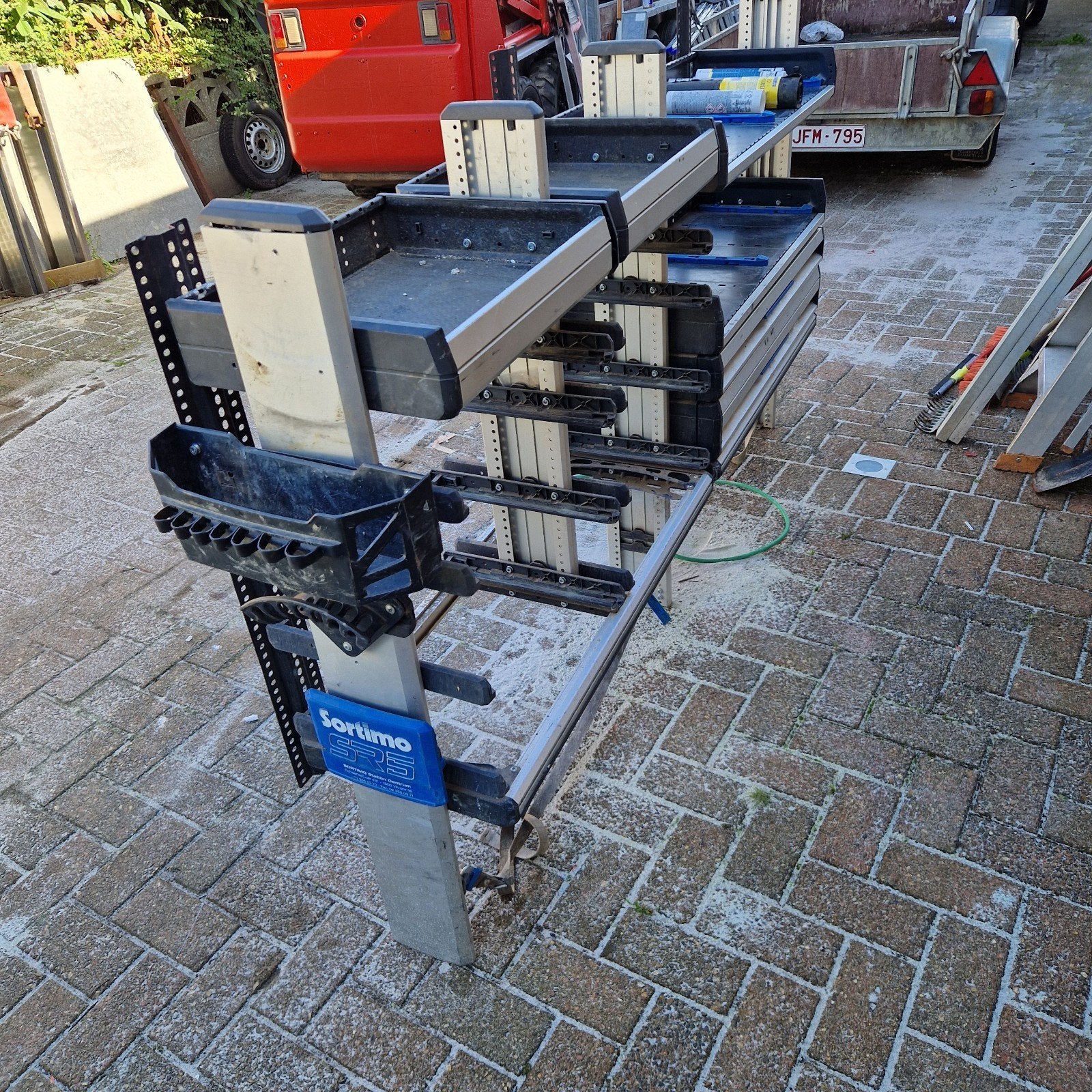 sortimo rek 2m, Enlèvement, Utilisé