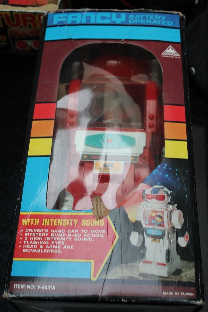 robot jaren 80 fancy spaceman, Enlèvement ou Envoi, Utilisé