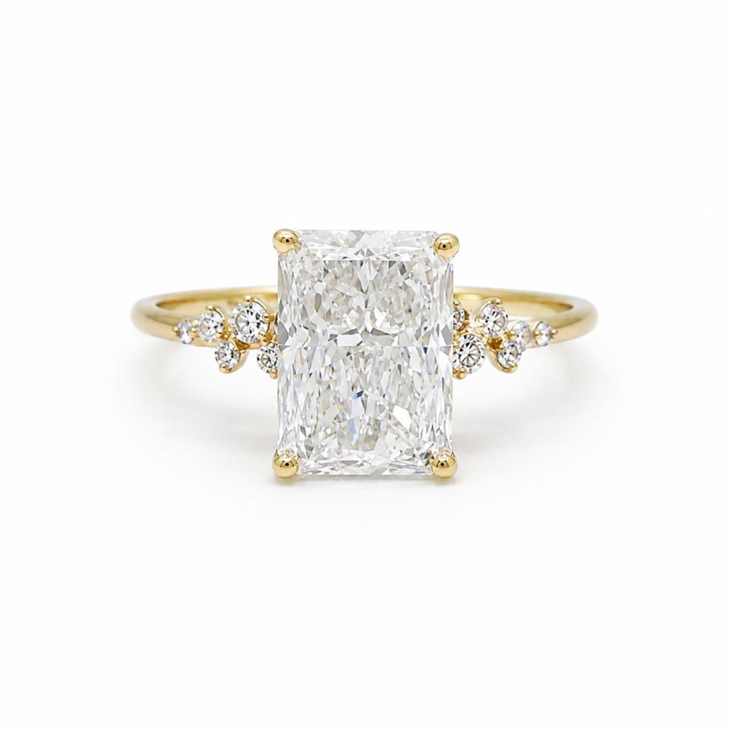 IGI Gecertificeerde Lab-Grown Diamant Ring E-VS1 – 14K Goud, Handtassen en Accessoires, Ringen, Ophalen, Nieuw, Goud