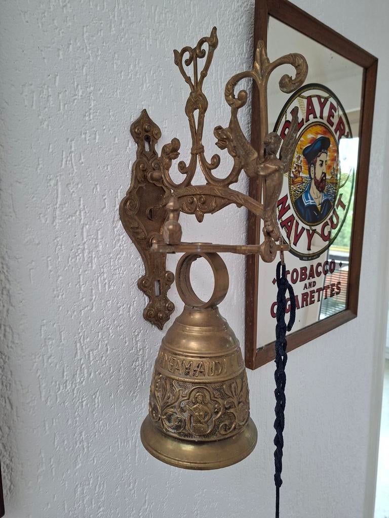 Kloosterbel barbel cafebel vintage retro mancave cafe, Ophalen