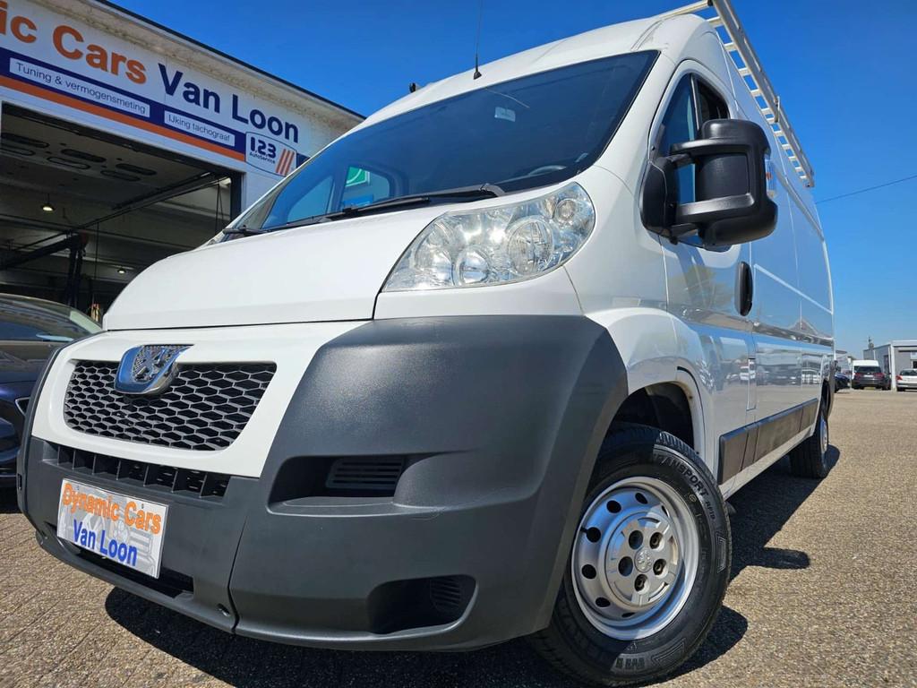 Peugeot Boxer 3.0 HDi L3H2 Airco Bluetooth, Auto's, Gebruikt, Zwart, 4 cilinders, Bedrijf