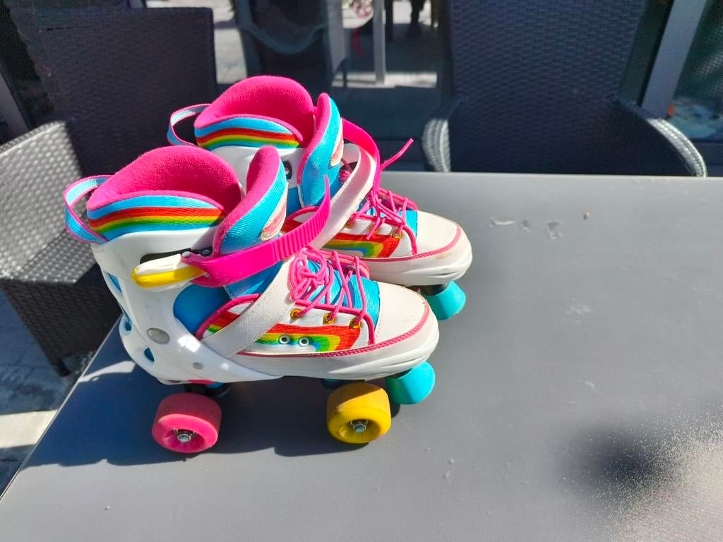 Verstelbare rolschaatsen optimum, Ophalen