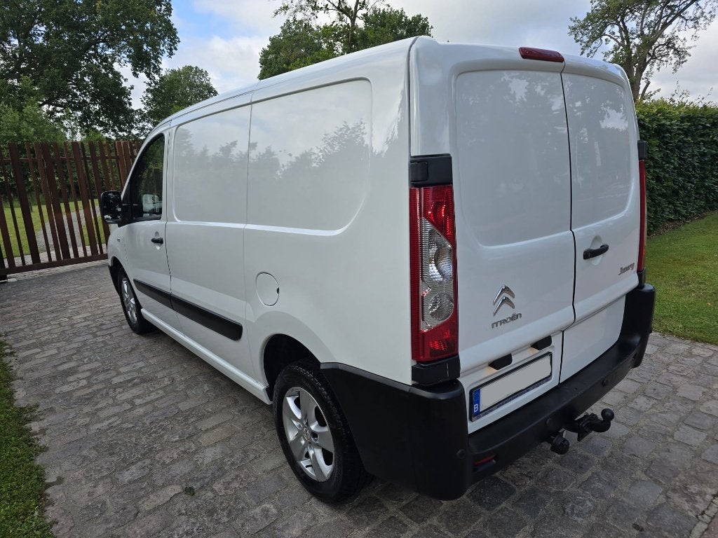 Citroën Jumpy 2.0 HDI Automaat lichte vracht / 131.672 km, Auto's, Bestelwagens en Lichte vracht, Euro 5, Stof, Zwart, 4 cilinders
