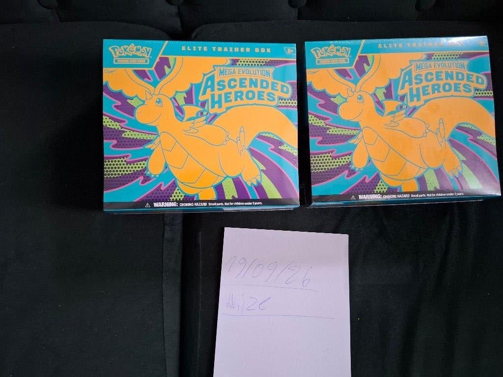 pokemon ascended heroes ETB, Ophalen, Nieuw, Boosterbox, Foil