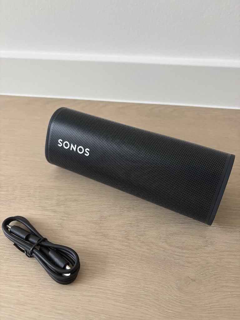 Sonos Roam Zwart Speaker, Bluetooth, Ophalen, Zo goed als nieuw, Sonos