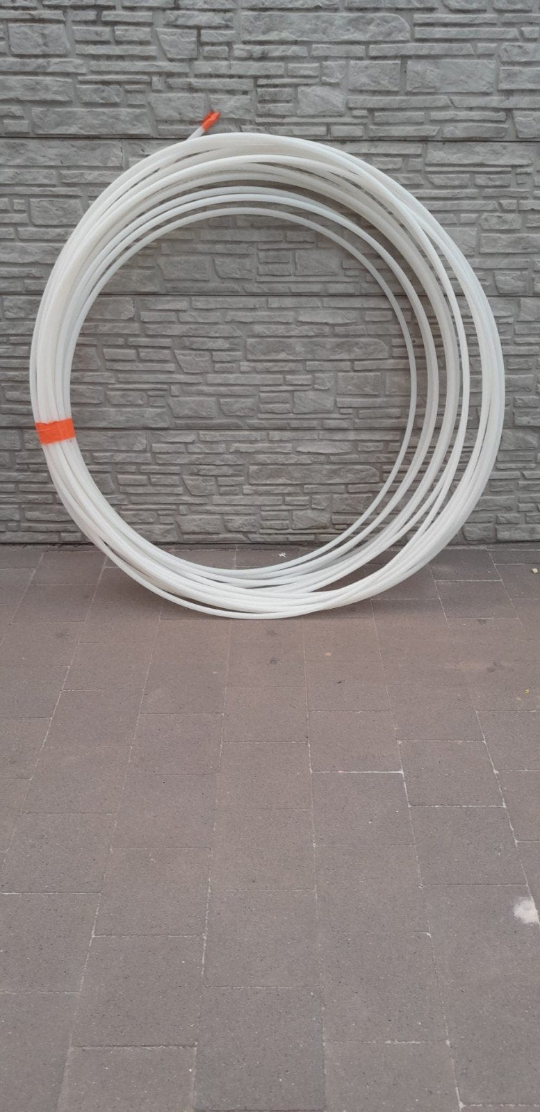 53 lopende meter leiding vloerverwarming  diameter 16, Ophalen