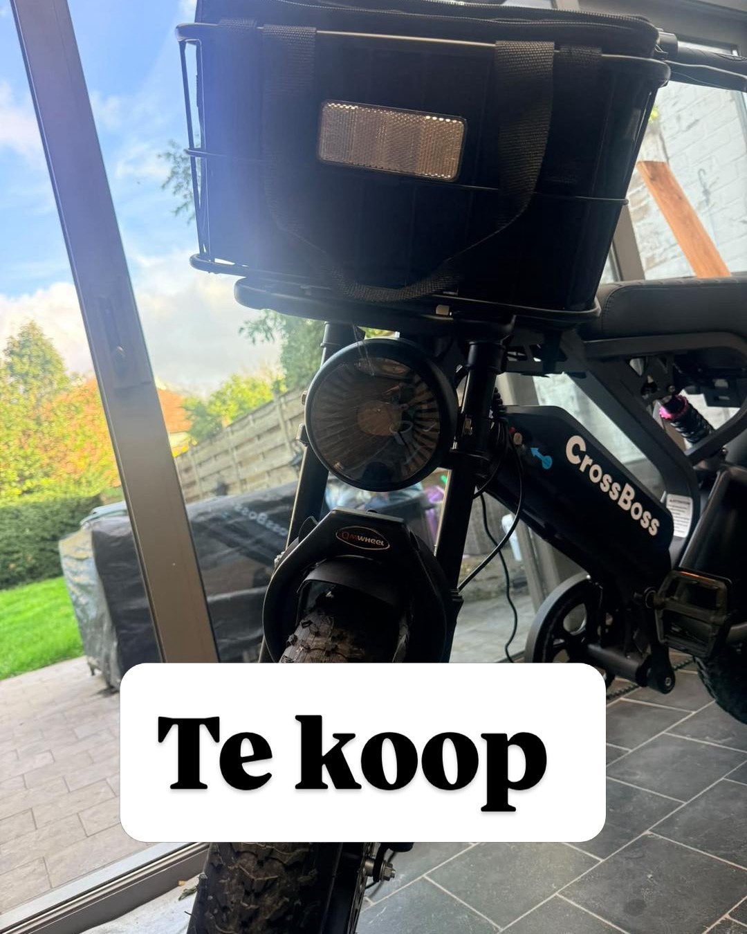 Crossboss V20 Pro, Fietsen en Brommers, Ophalen, Zo goed als nieuw