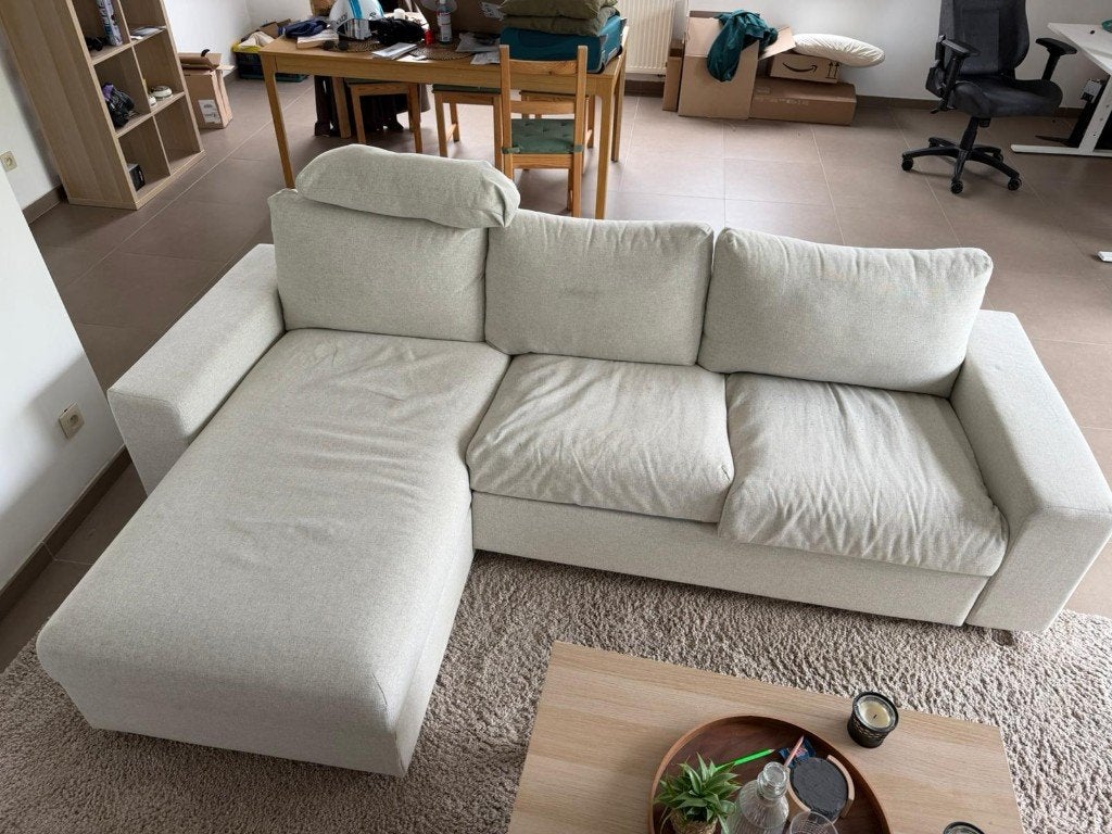 Zetel VIMLE Ikea, Huis en Inrichting, Ophalen, Zo goed als nieuw, Driepersoons, Hoekbank