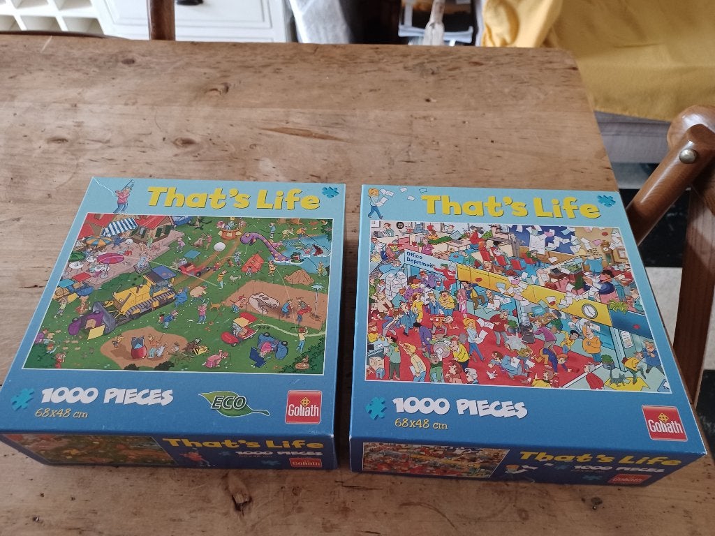 Puzzels that ´s life 1000 stukken aan 4 euro per stuk, Ophalen of Verzenden