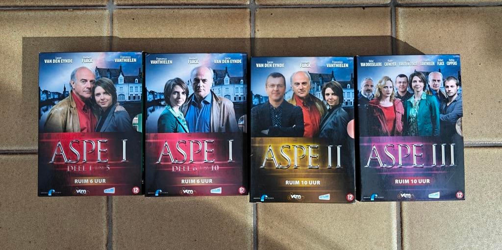 Dvd's van Aspe. Seizoen 1,2 en 3., Ophalen