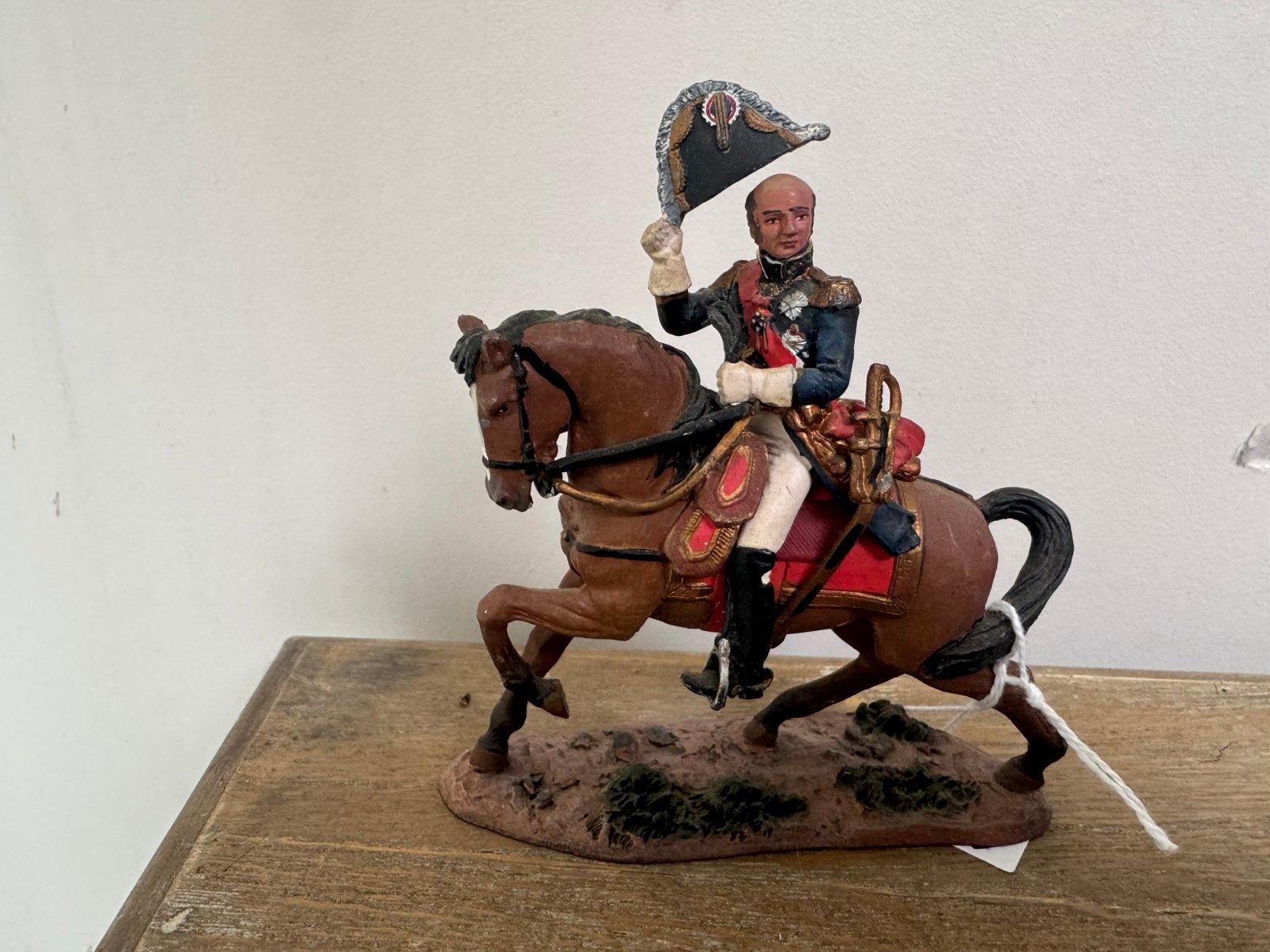 metalen soldaat op paard van Del Prado - Maréchal Davout, Verzamelen, Ophalen, Overige soorten, Miniatuur of Beeldje