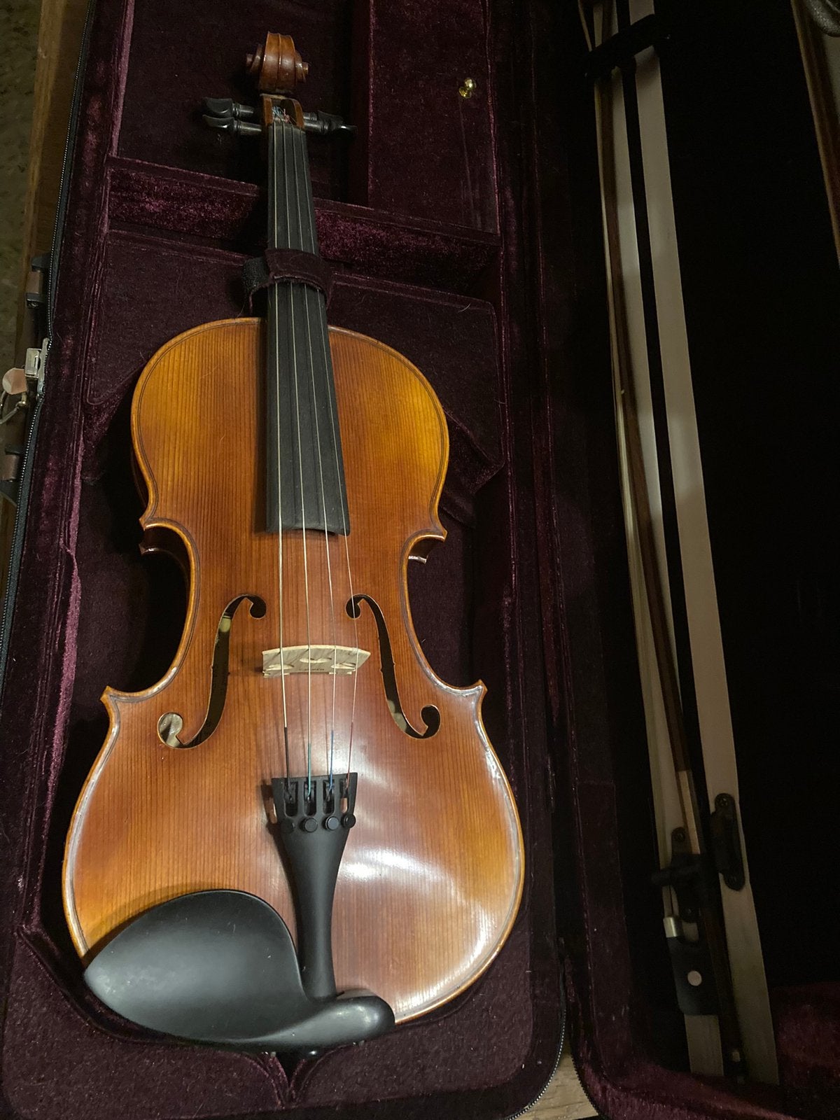 Nieuwe altviool incl kist, schoudersteun en 2 bogen, Neuf, Autres formats, Violon alto, Enlèvement