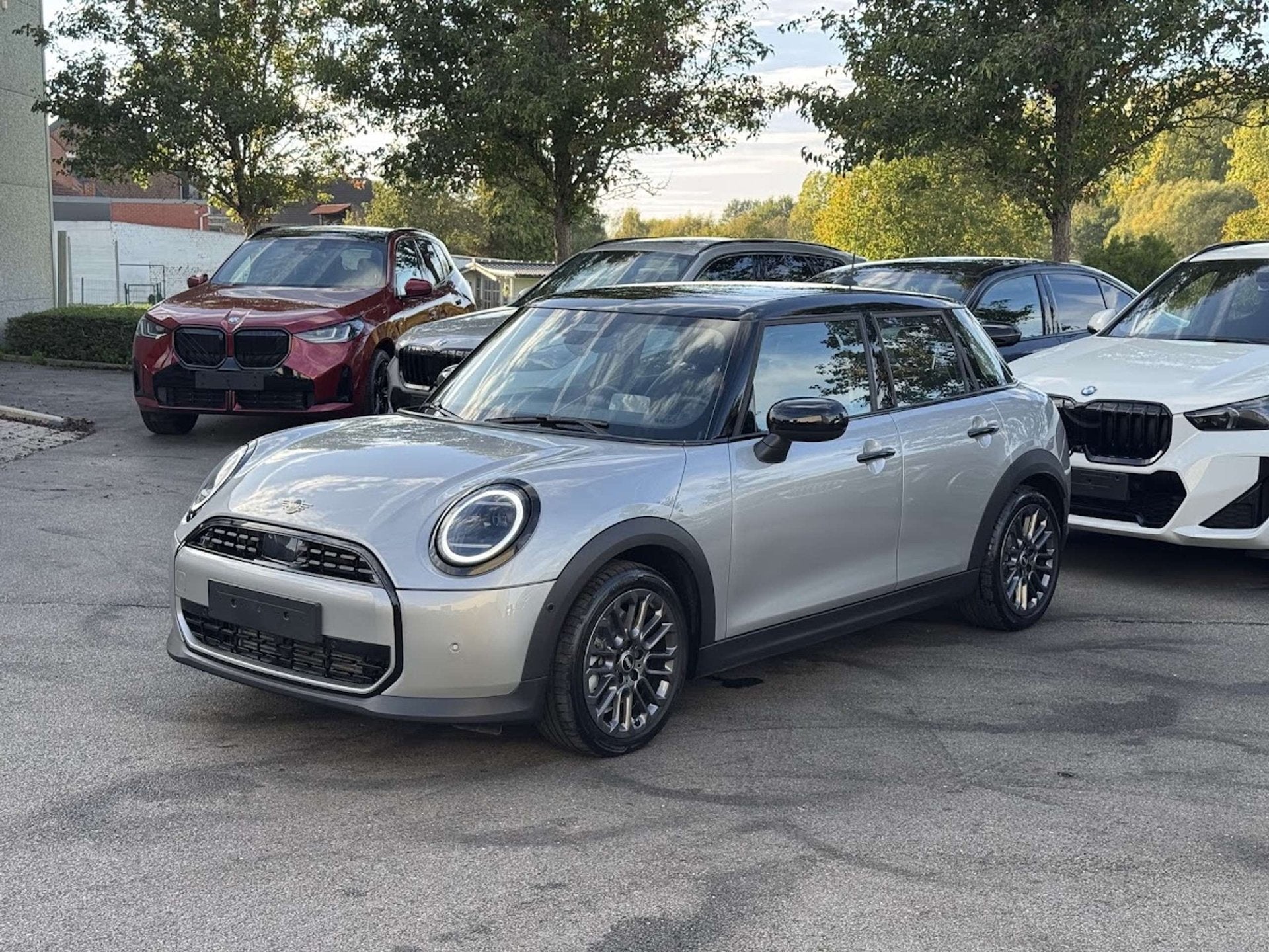MINI Cooper C 5-DEURS / OLED / HUD / CAM / STUURVERW / CARPL, Autos, Argent ou Gris, Noir, 5 portes, Automatique