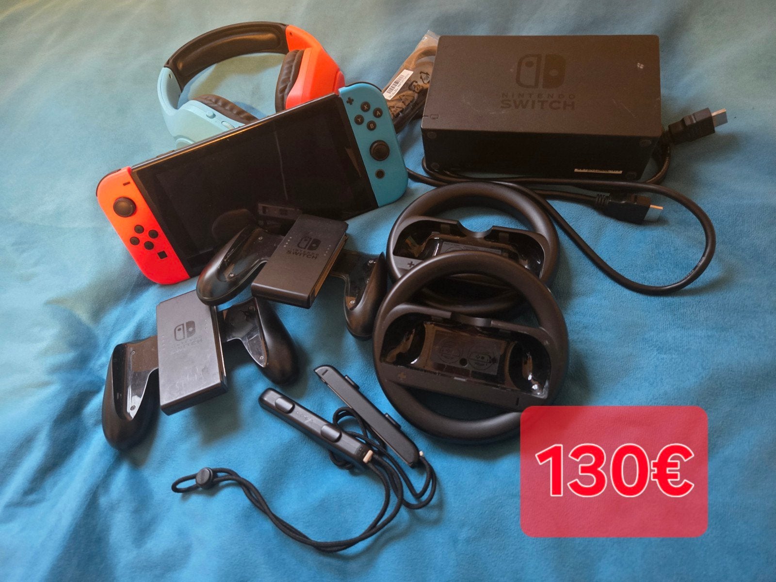 Nintendo Switch + jeux / carte microSD gratuits, Ophalen of Verzenden, Met games