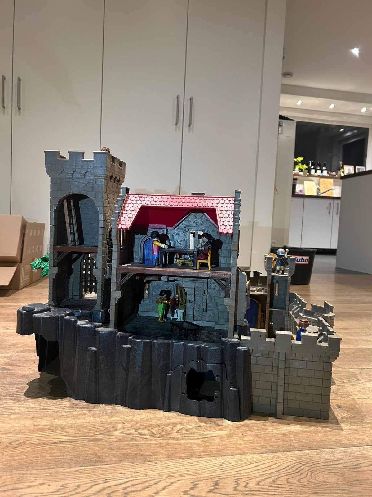 Playmobil kasteel, Ophalen, Gebruikt