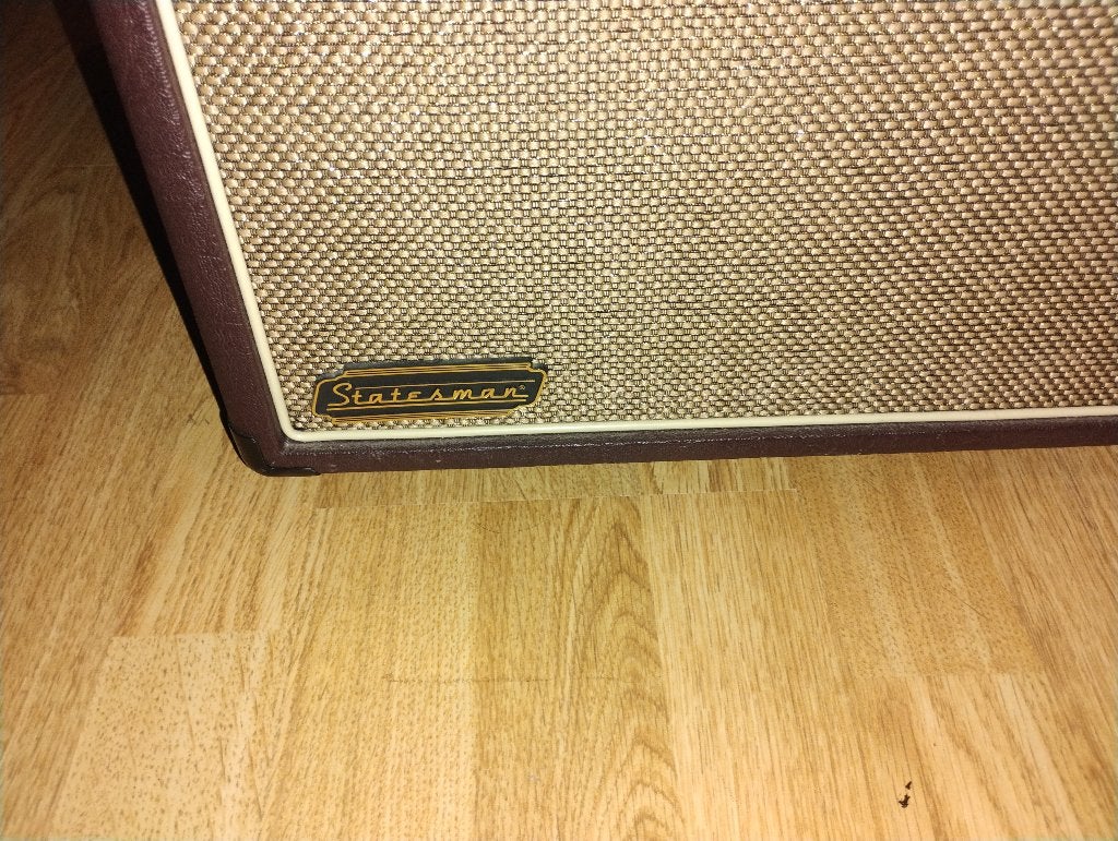 Hughes Kettner Statesman Quad EL84 40W Spring Reverb, Ophalen, Gebruikt, Gitaar, Minder dan 50 watt
