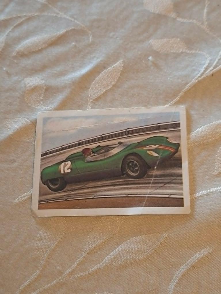 Prentje/Chromo : Lotus 23 / Chocolade Jacques, 1960 tot 1980, Gebruikt, Ophalen of Verzenden, Prent