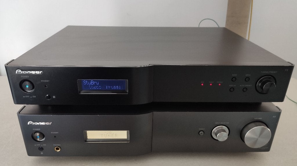 Amplificateur Pioneer A-A6-J avec tuner F-F3MK2-K, Moins de 60 watts, Enlèvement ou Envoi, Stéréo, Pioneer
