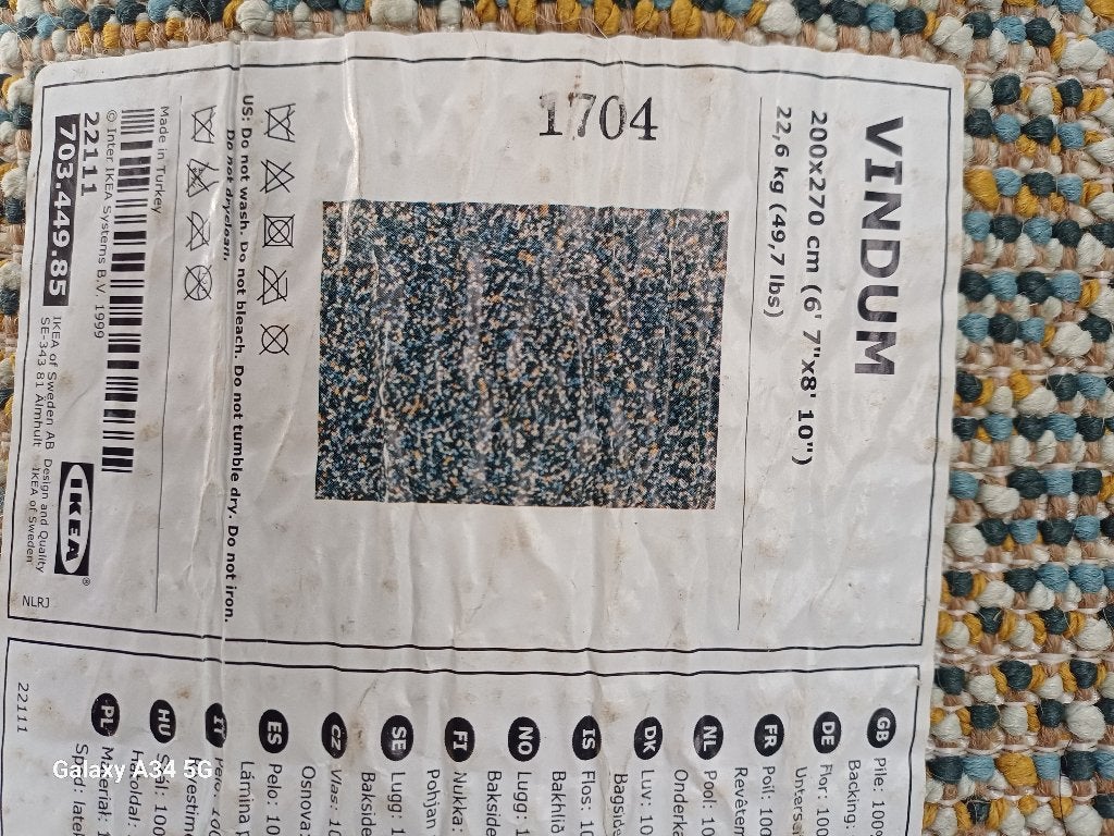tapijt te koop, Enlèvement, Utilisé, Synthétique, Intérieur