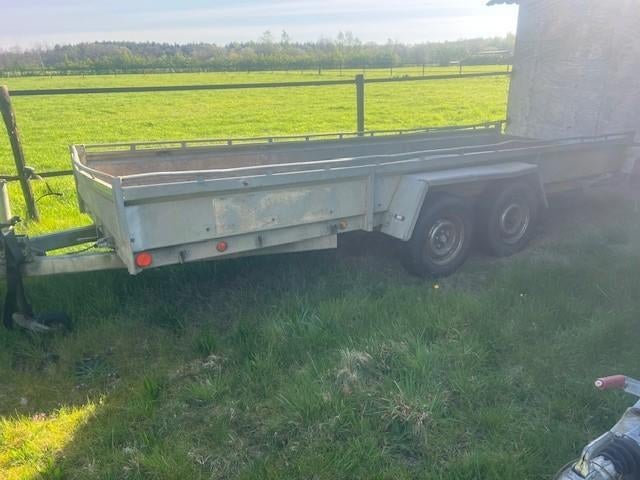Aanhangwagen 5 meter 3 ton, Autos : Divers, Remorques, Enlèvement, Utilisé