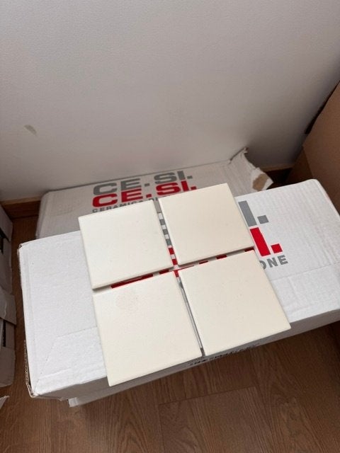 Keramische tegeltjes 10x10cm, Doe-het-zelf en Bouw, Ophalen, Nieuw, Minder dan 20 cm, 20 tot 40 cm