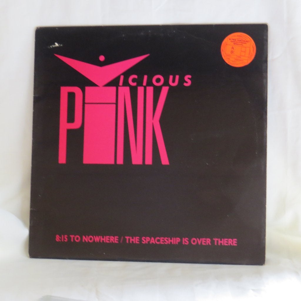 Vicious Pink - 8:15 Vers nulle part/Un vaisseau spatial, 12 pouces, Enlèvement ou Envoi, Autres genres, Utilisé
