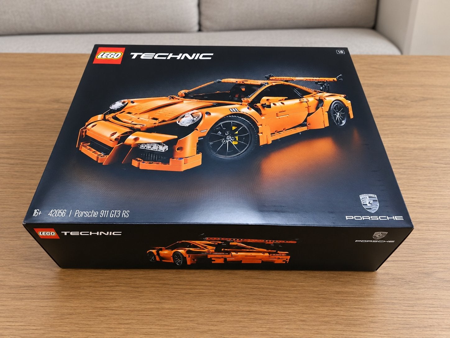 Lego technic (42056) Porshe 911 GT3 RS, Ophalen, Nieuw, Auto, Overige merken
