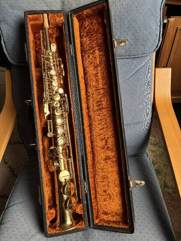 Saxophone soprano Selmer Mark VI 30xxxx, Muziek en Instrumenten, Blaasinstrumenten | Saxofoons, Gebruikt, Sopraan, Met koffer