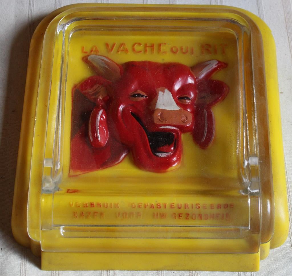 La VACHE qui Rit  -  rekeningschaaltje winkeltoog jaren 60., Enlèvement ou Envoi, Utilisé, Ustensile