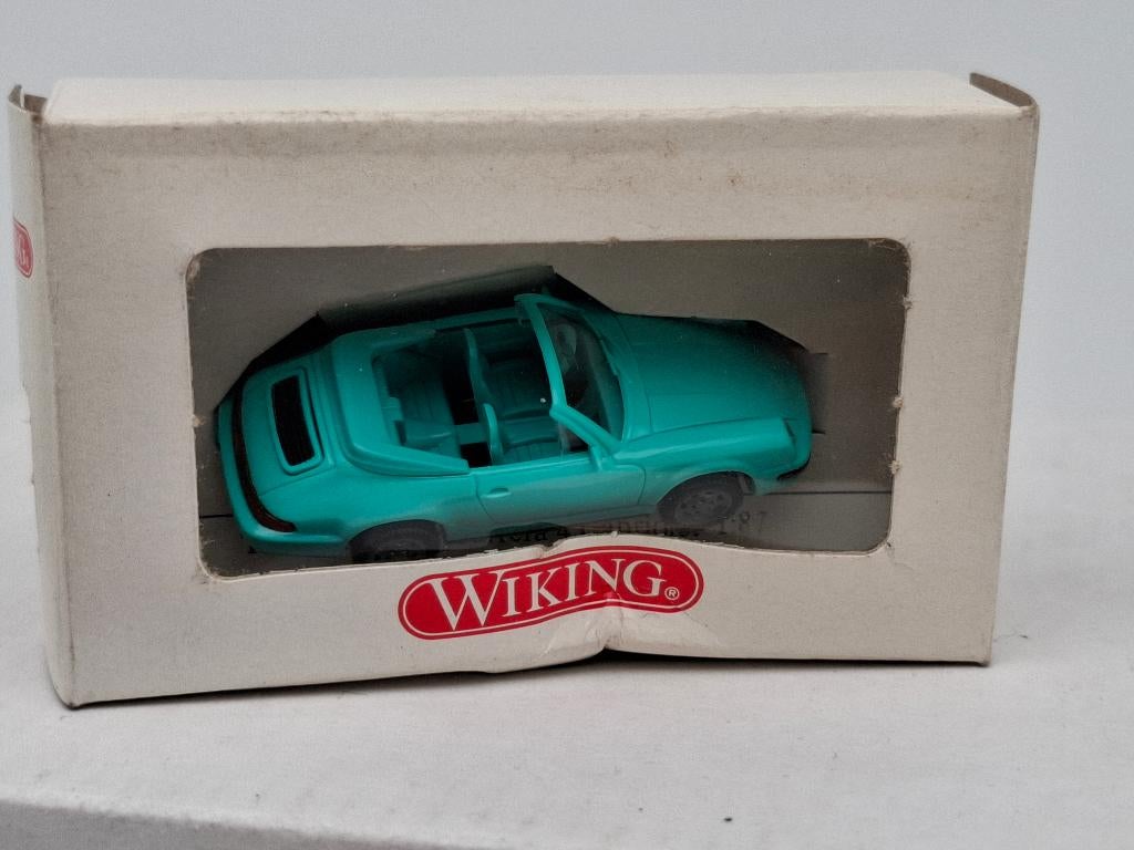 Porsche 911 Carrera 4 - Wiking 1/87, Verzenden, Zo goed als nieuw, Auto, Wiking